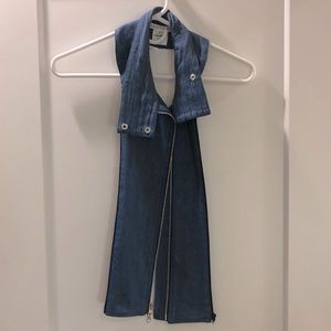 Veronica Beard Denim Dickey